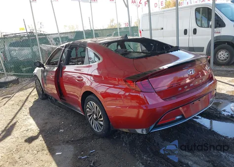 2023 Hyundai Sonata Hybrid Sel from USA, damaged, VIN KMHL34JJ4PA075903